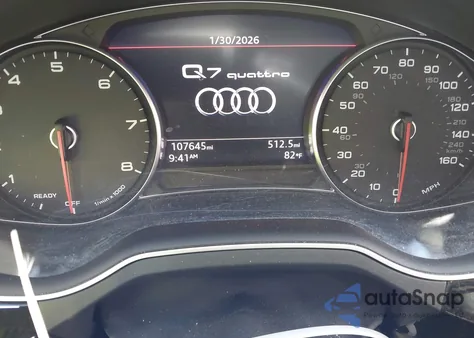 2018 Audi Q7 3.0T Premium from USA, damaged, VIN WA1AAAF70JD005327